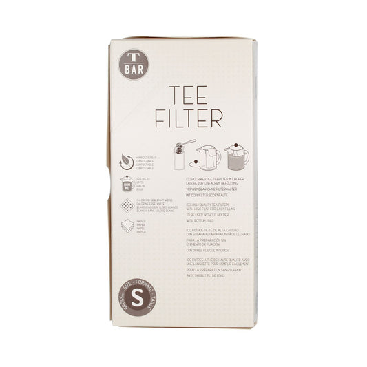 Saszetki do herbaty Mount Everest Tea S - małe, sprytne filtry do herbat liściastych