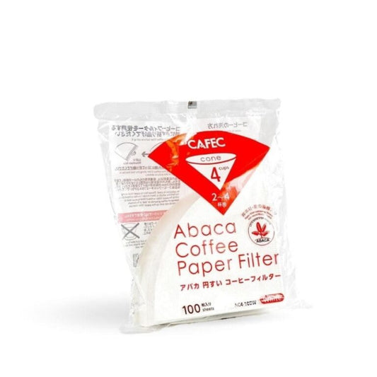 Cafec Abaca Classic cup 4 - stożkowe filtry do dripa (100 szt.)