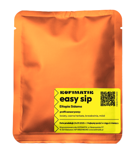 Etiopia Sidamo - drip bagi pod filtr