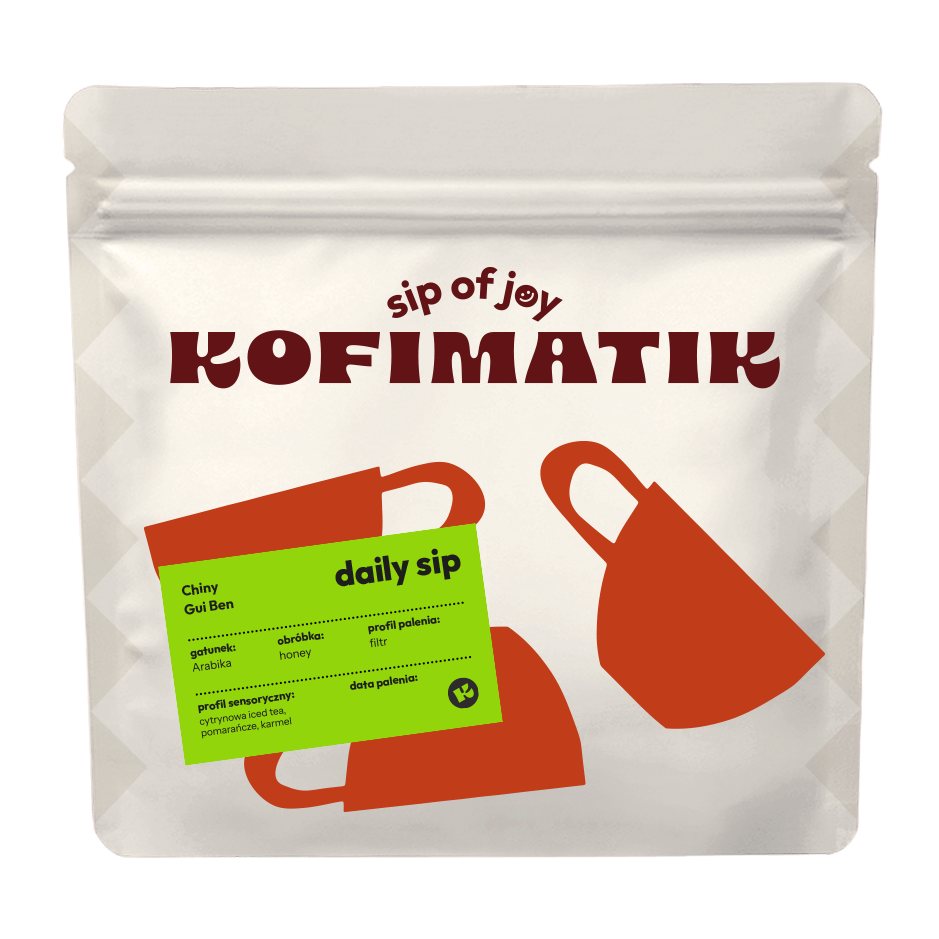 Chiny Gui Ben Honey — ziarna z Yunnanu pod filtr