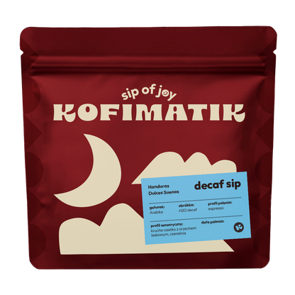 Honduras Dulces Suenos Decaf — bezkofeinowe ziarna do espresso