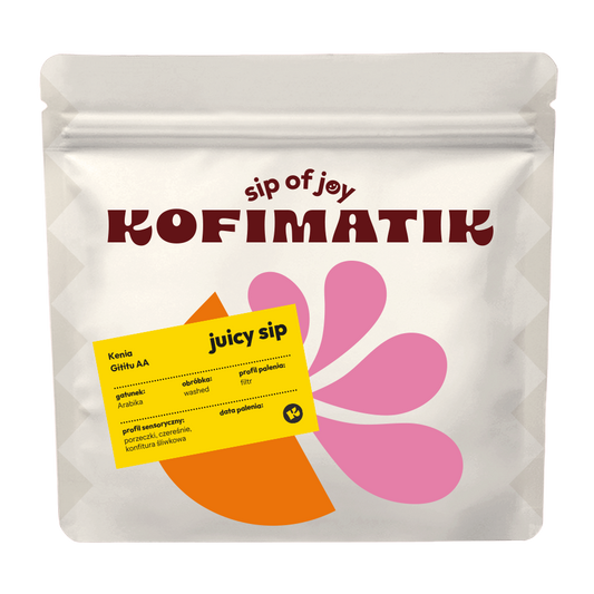 Kenia Gititu AA — soczysta kawa ziarnista pod filtr
