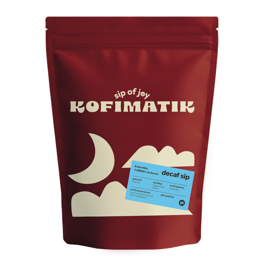 Kolumbia Cumbres de Nariño Decaf - bezkofeinowa kawa do espresso